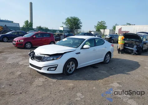 2015 Kia Optima Lx из США, поврежденный, VIN 5XXGM4A75FG366601